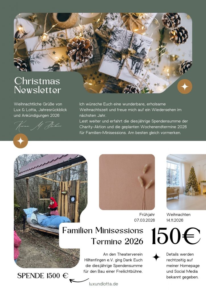 Lux & Lotta Weihnachtsnewsletter 2025